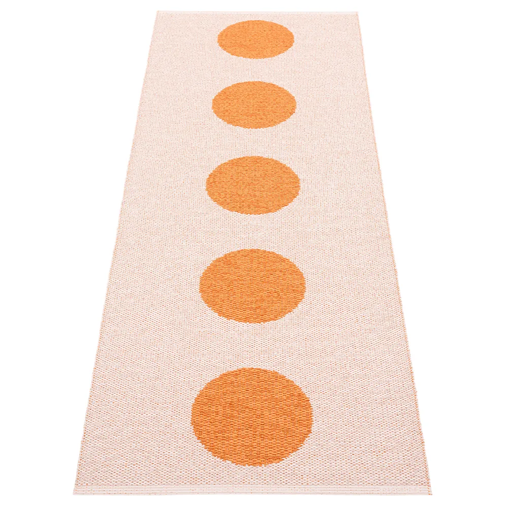 Vera Pop tæppe Pale Orange/Pearl Pink 70 x 200cm