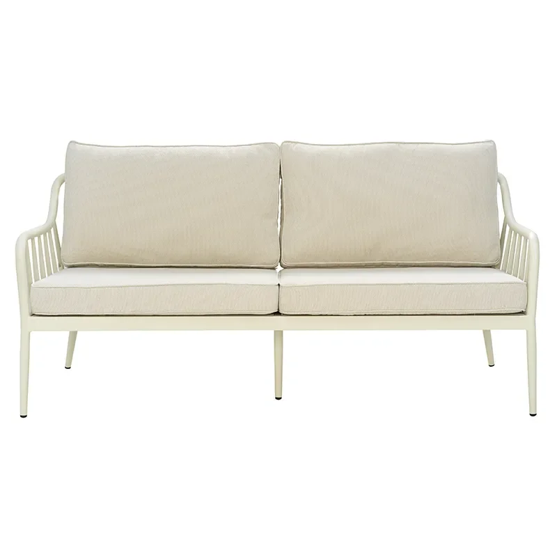 Coleville 3-pers. sofa  Pearl white / Dot beige