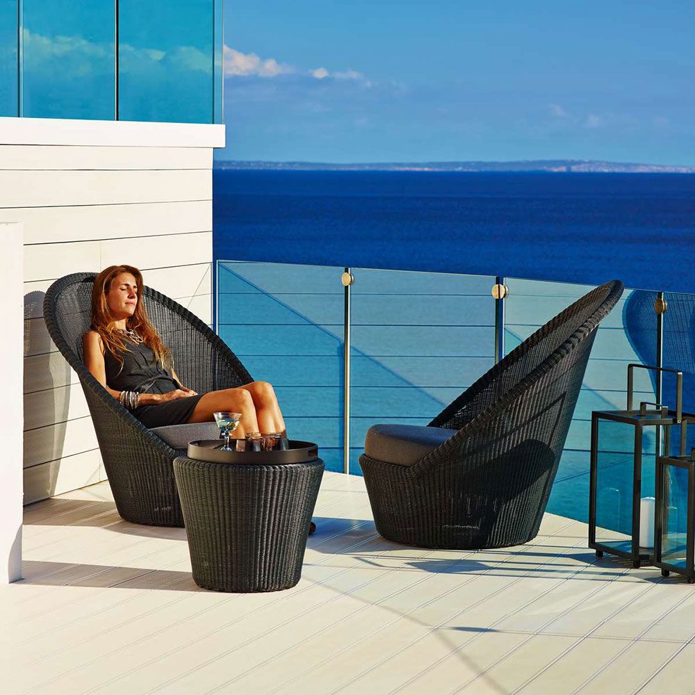 Kingston Sidebord/Pall Grafit