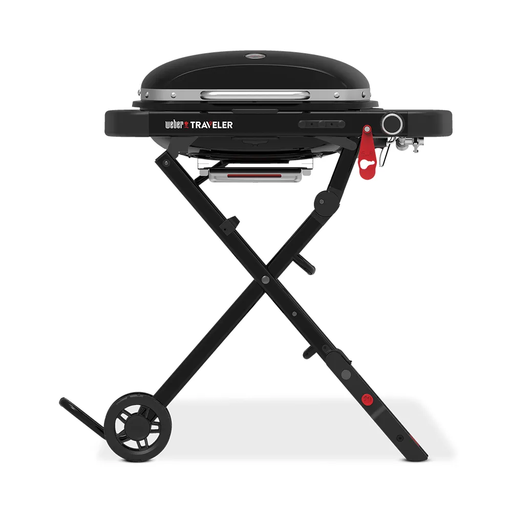 Traveler Compact gasgrill Sort