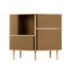 Audacious Highboard Skab Eg/Sugar Brown