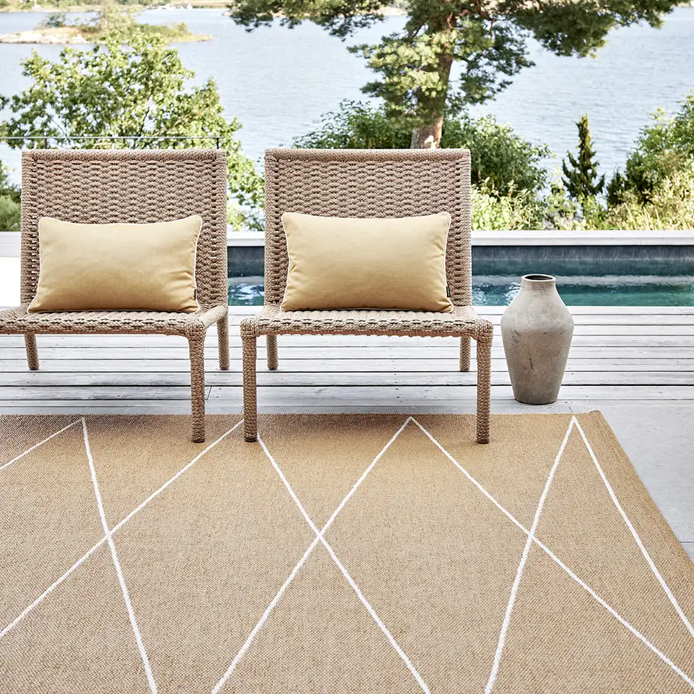 Max tæppe 180x260 cm ochre / vanilla 