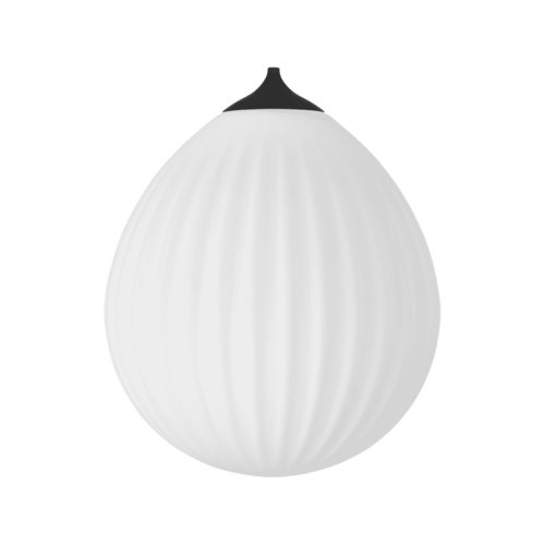 Around World lampeskærm Ø35 cm White/Black
