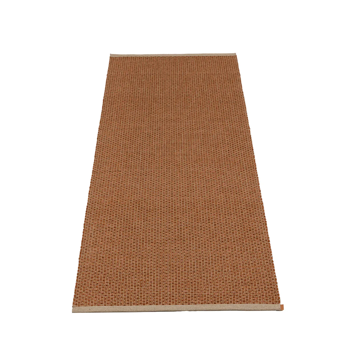 Vaskbar Plastmåtte NILS Rust 70x240 cm