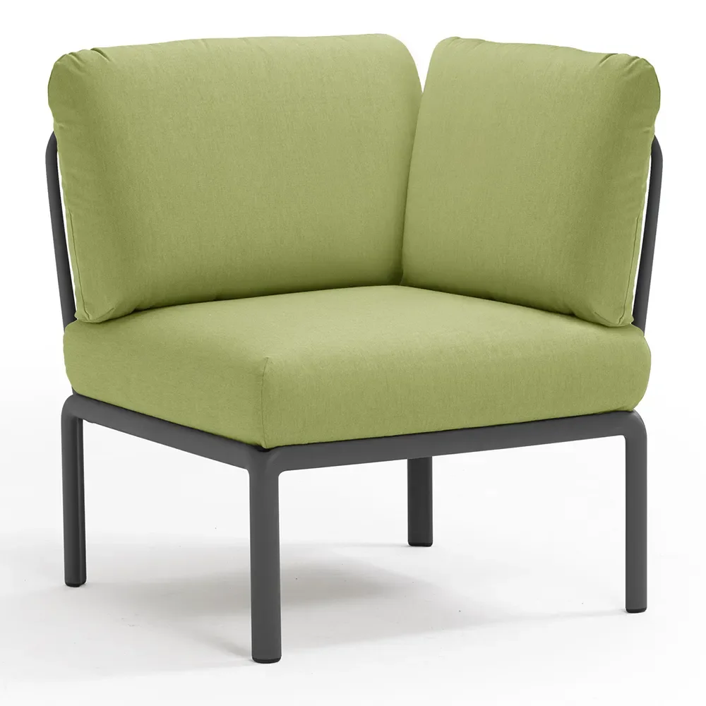 Nardi, Komodo horndel Anthracite - Avocado Sunbrella