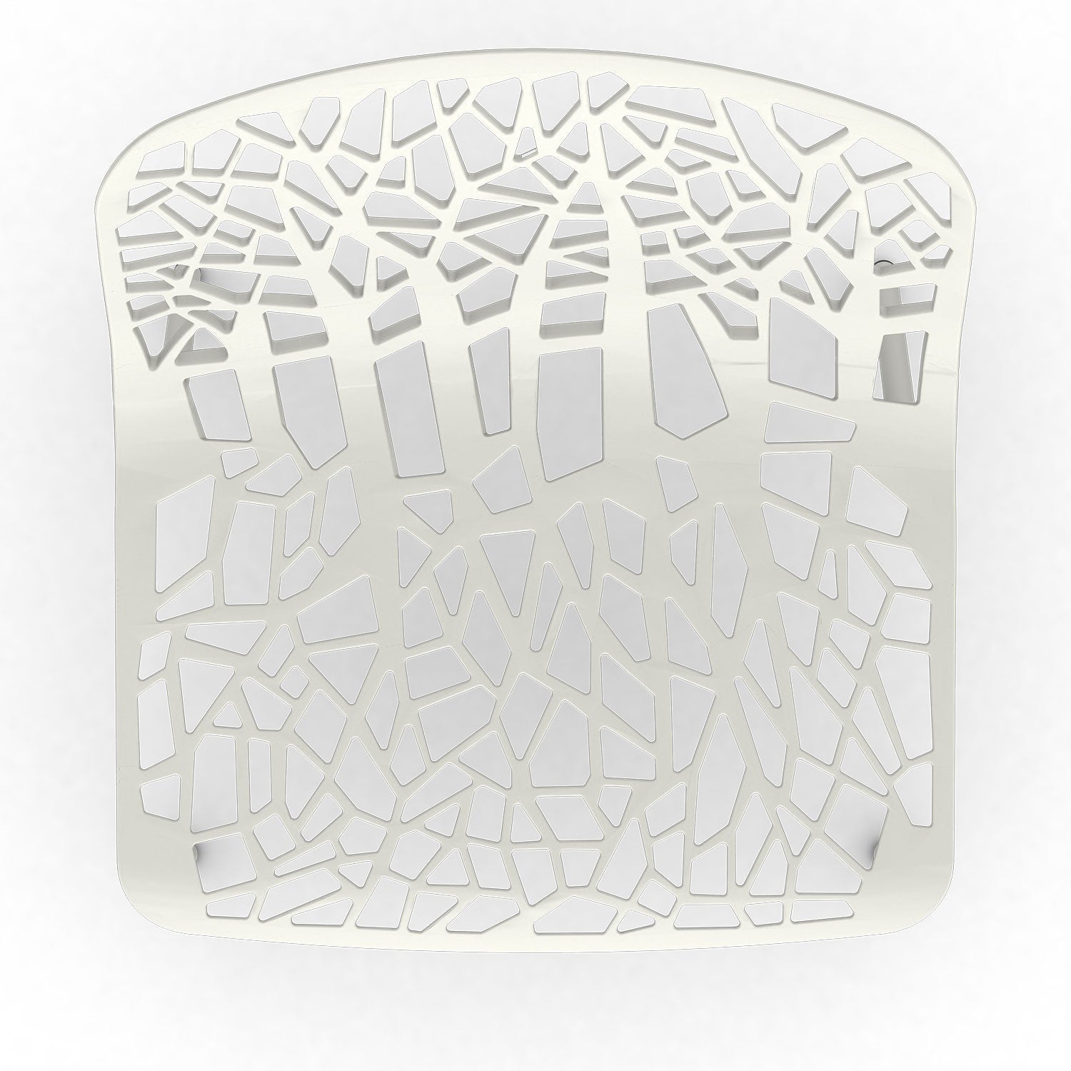 Forest loungelænestol White 