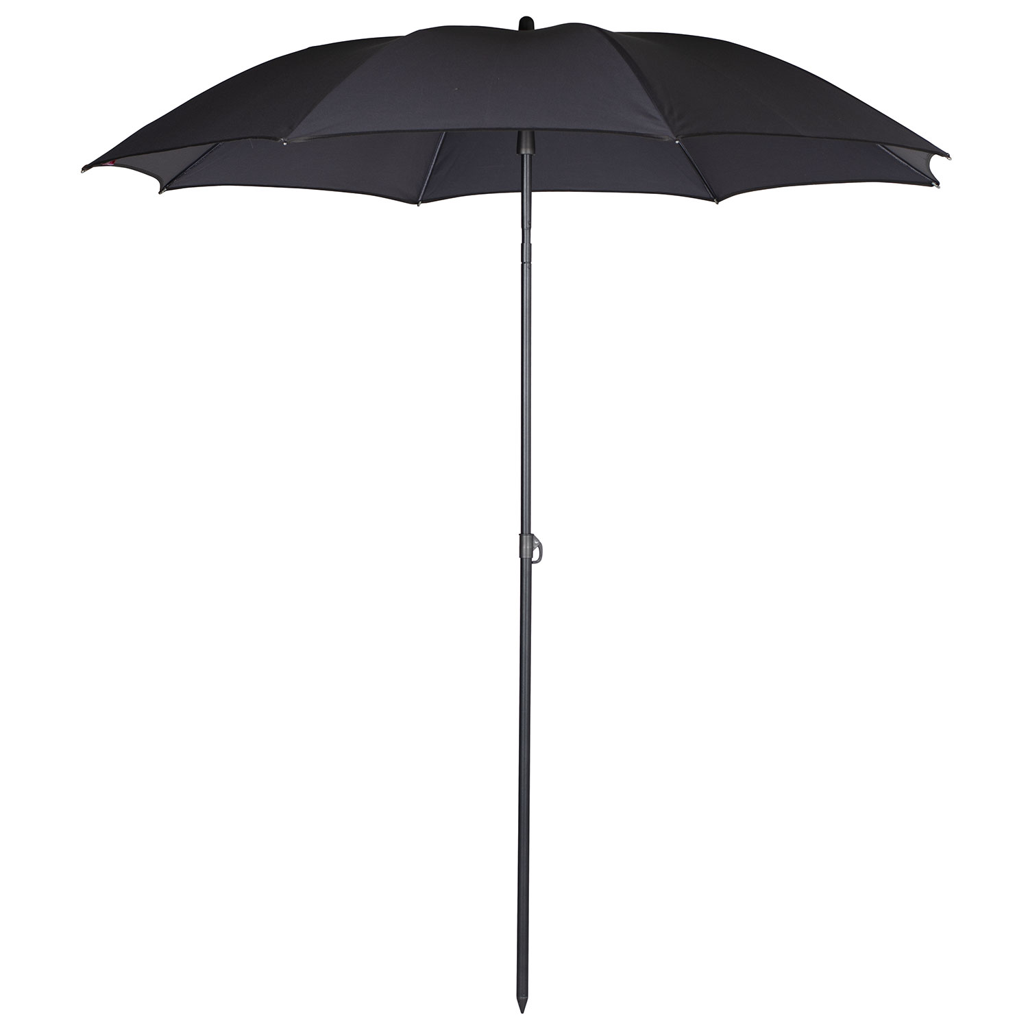 Fiam Elios parasol 200 cm i antracit/gråt stål