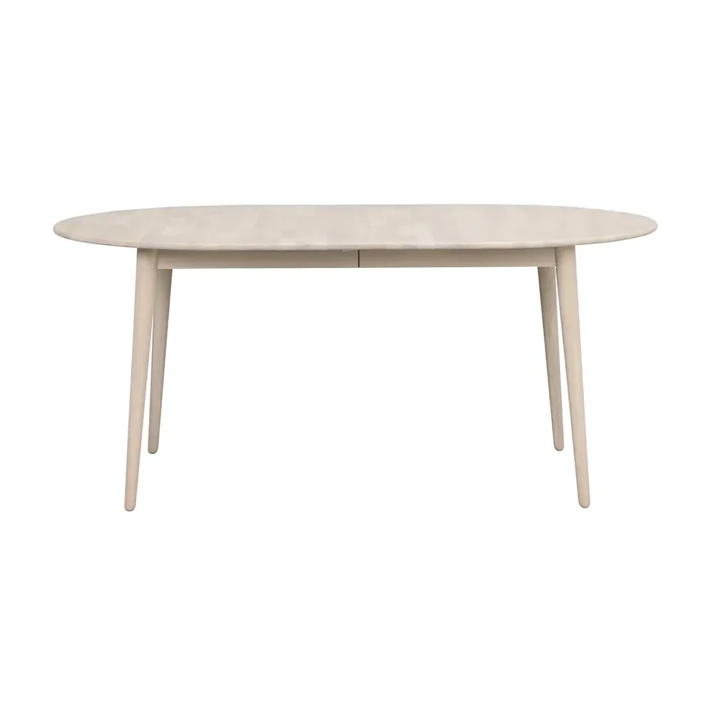 Rowico Home, Tyler oval spisebord 170-210x705 cm hvidt pigmenteret eg