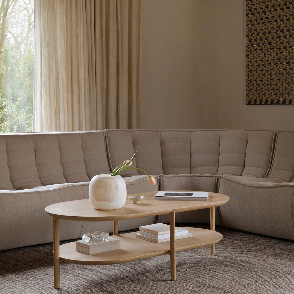 Bok Sofabord Eg 120x60 cm