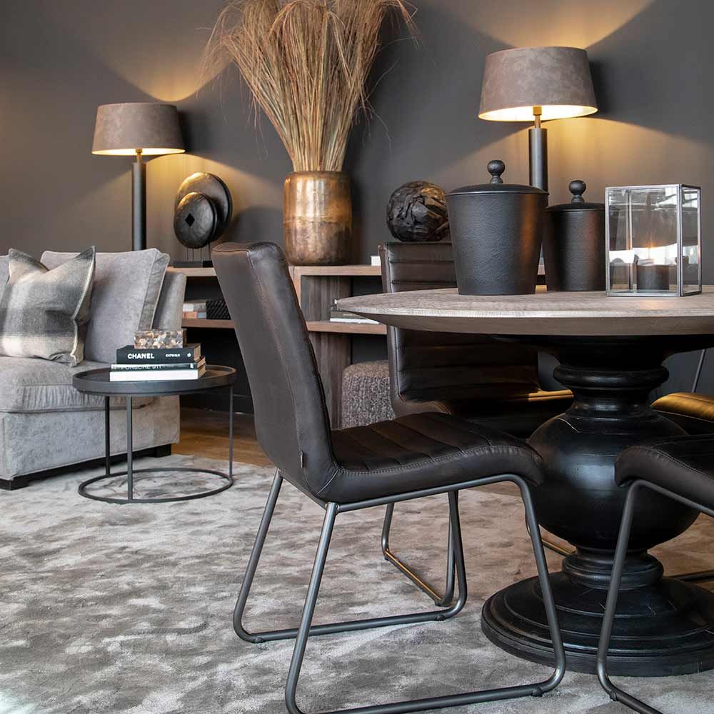 Sabina Easy Spisebordsstol Sort Artwood