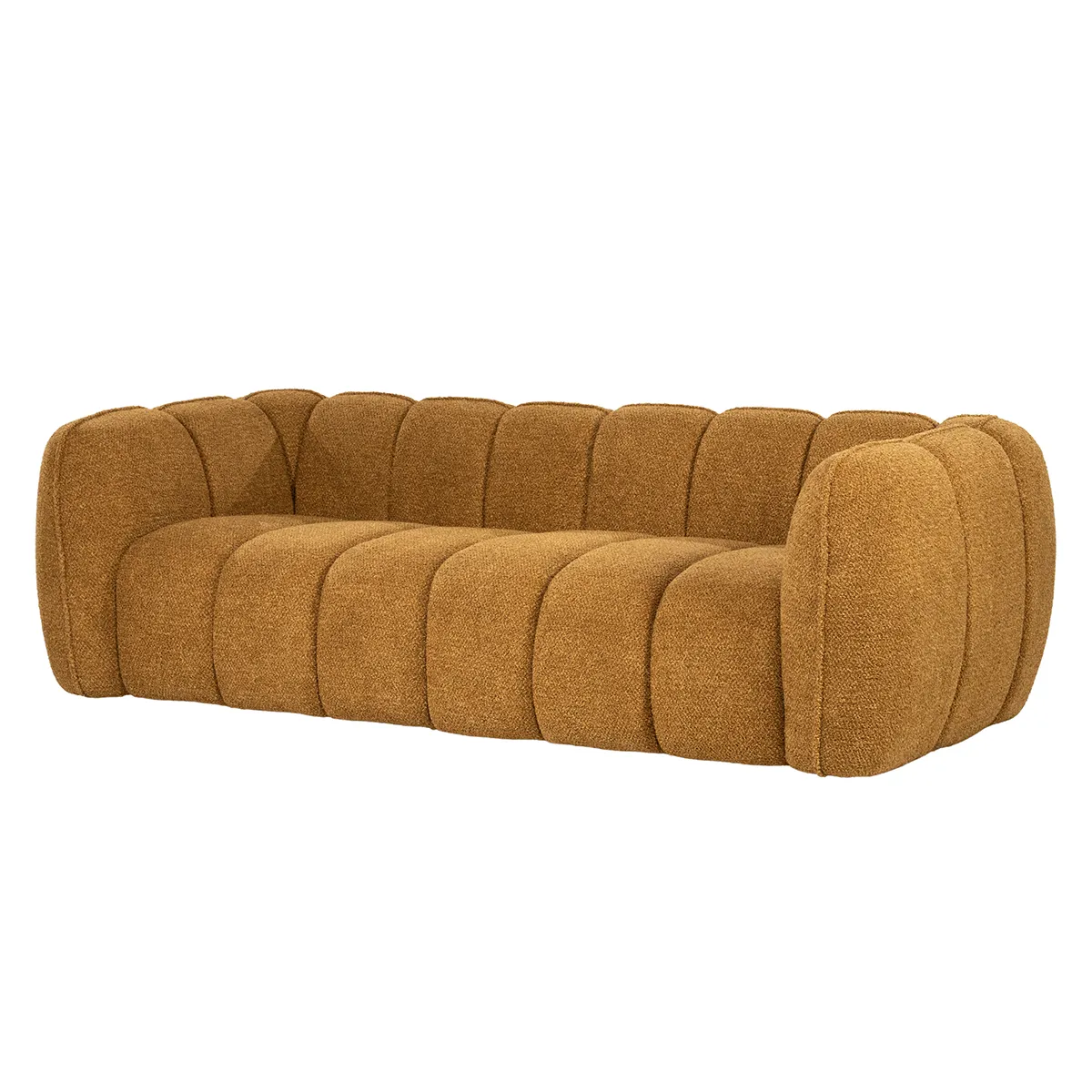 By-Boo, Sofa Cubetto (2,5-personers) Mustard