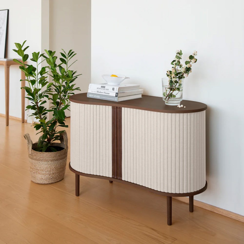 Audacious Skab Mørk Eg/White Sands