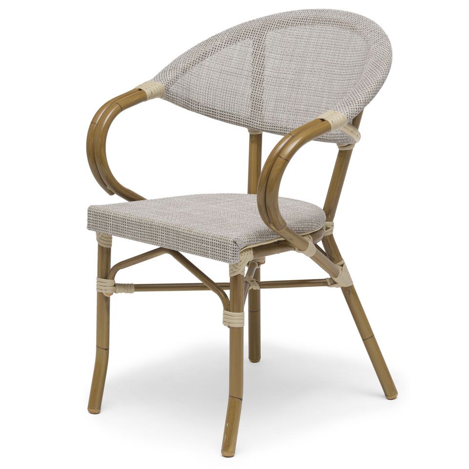 Äppelhed Caféstol Hvid