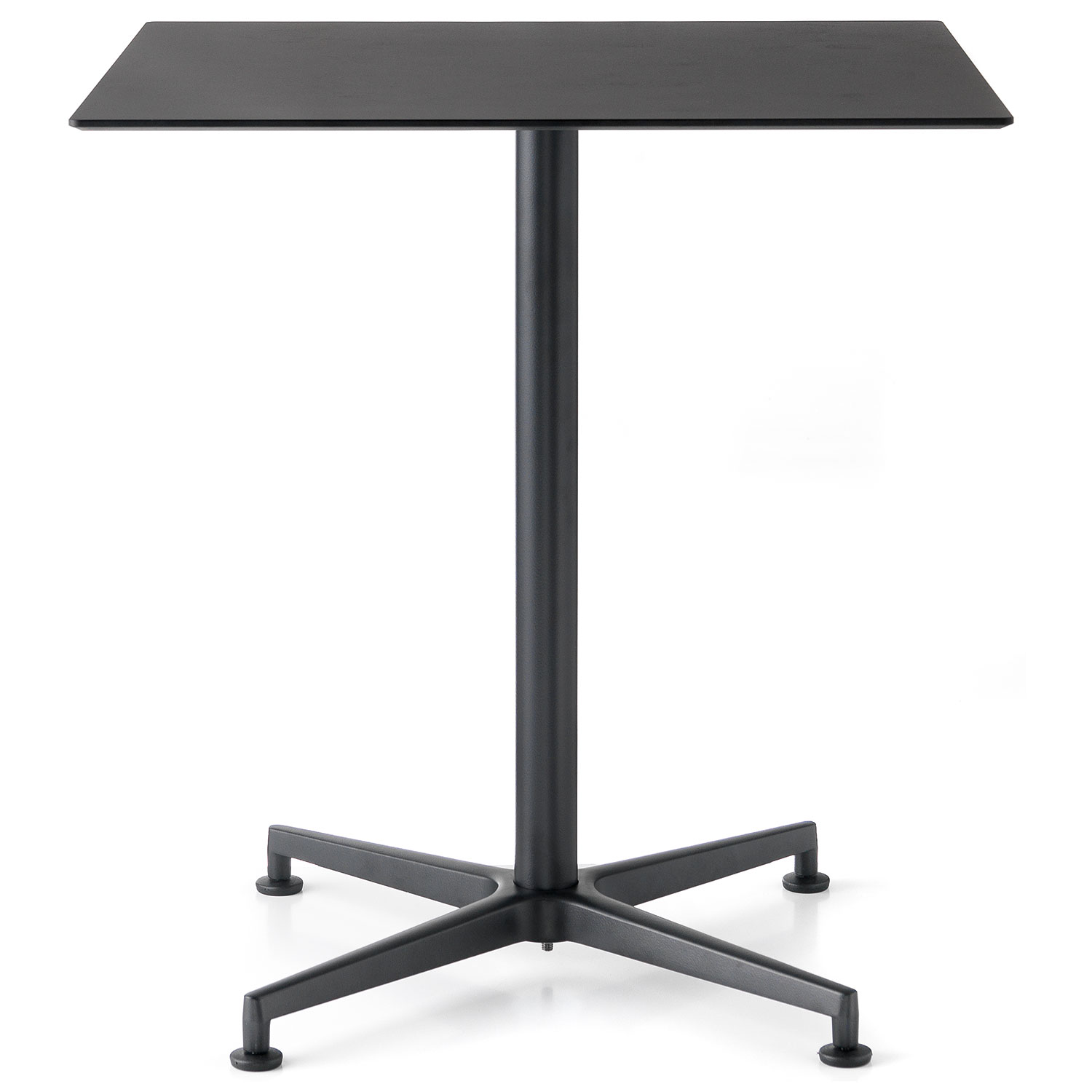 Fiam Vega spisebord med tilt-top i antracit aluminium