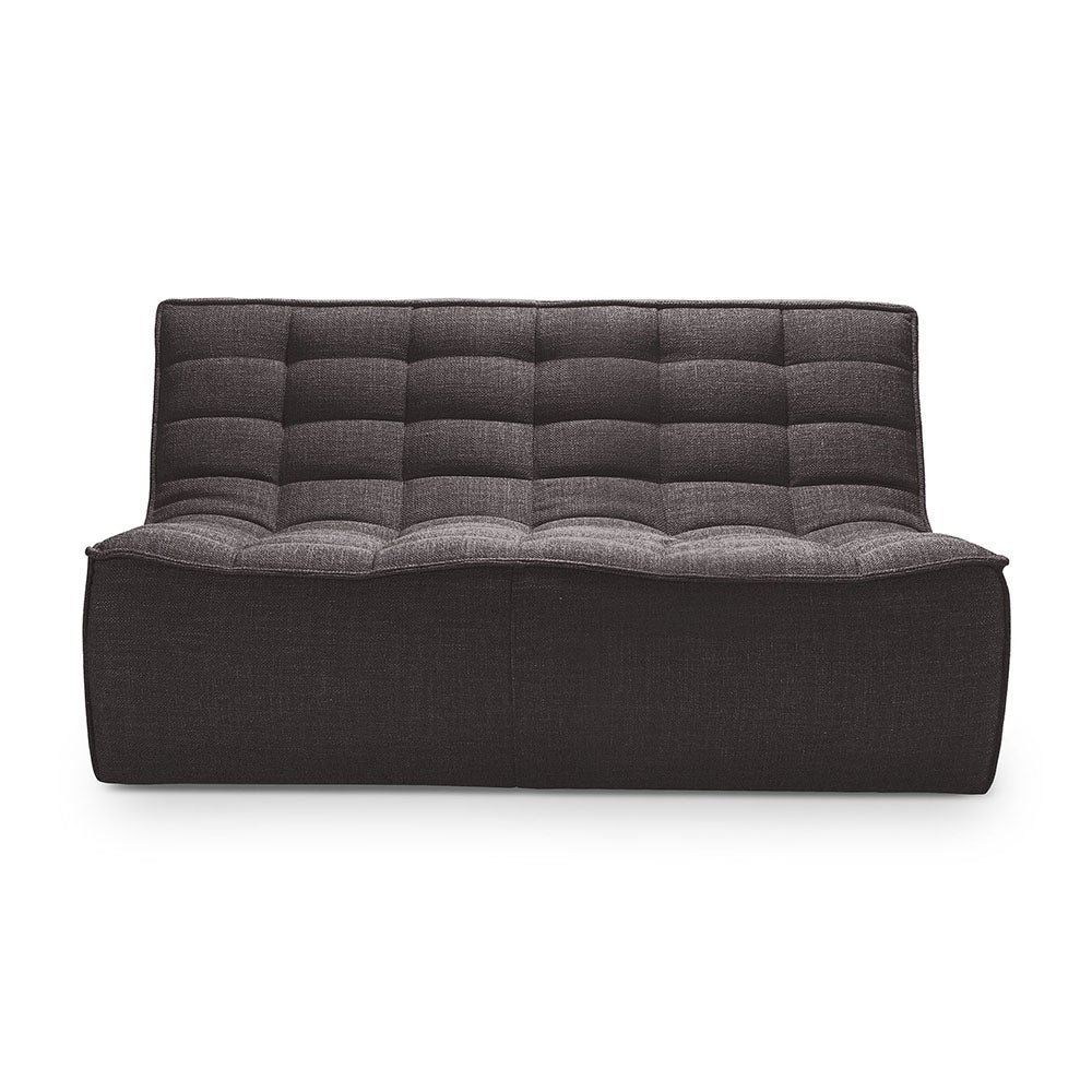 Ethnicraft, N701 2-personers sofa Dark Grey