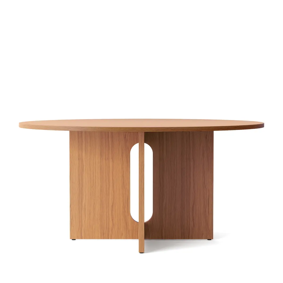 Audo CPH, Androgyne spisebord i egetræ - Ø150 cm