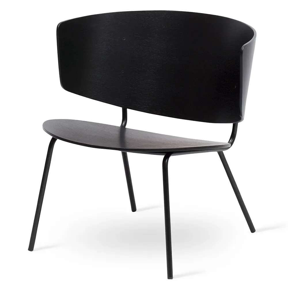 Ferm Living, Herman Lounge Stol - Black