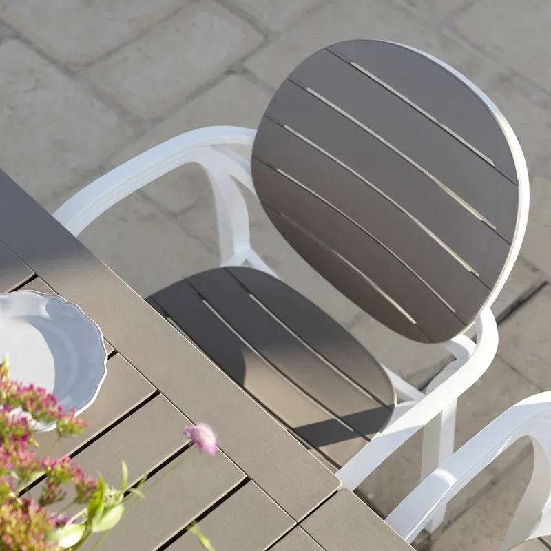 Palma lænestol  White - Tortora