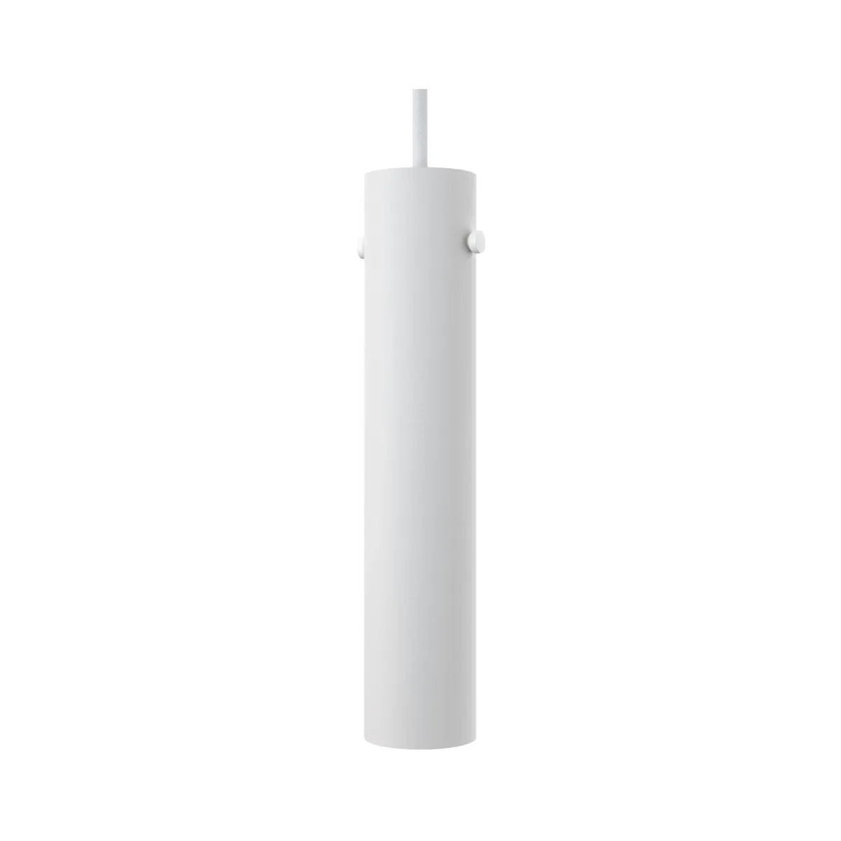 Tyson loftpendel Ø6xH30 cm metal hvid struktur