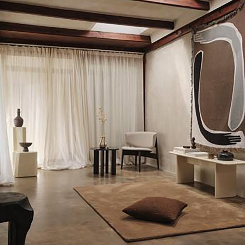 Pose Tapestry Tæppe Coffee