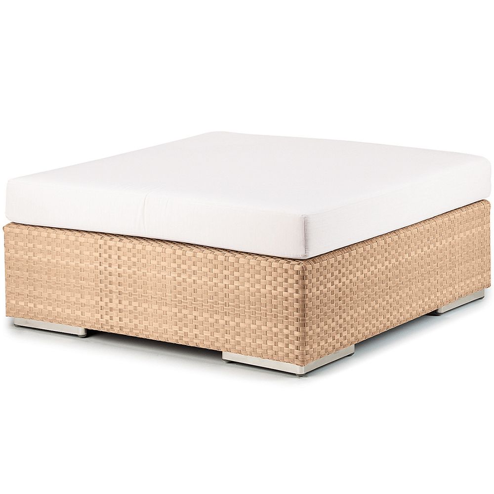 Lounge-fodskammel 110 cm blegemiddel 