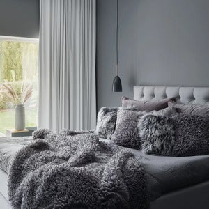 Wooly Tæppe Grey
