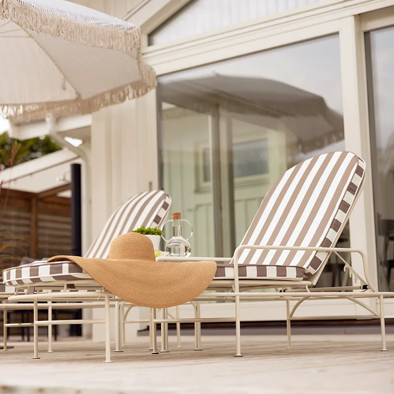 Arts solseng Soft White / Yellow Stripes