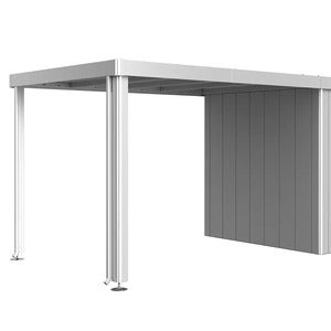 Sidetak til haveskur Neo 4A/4B/4C/4D metallic sølv