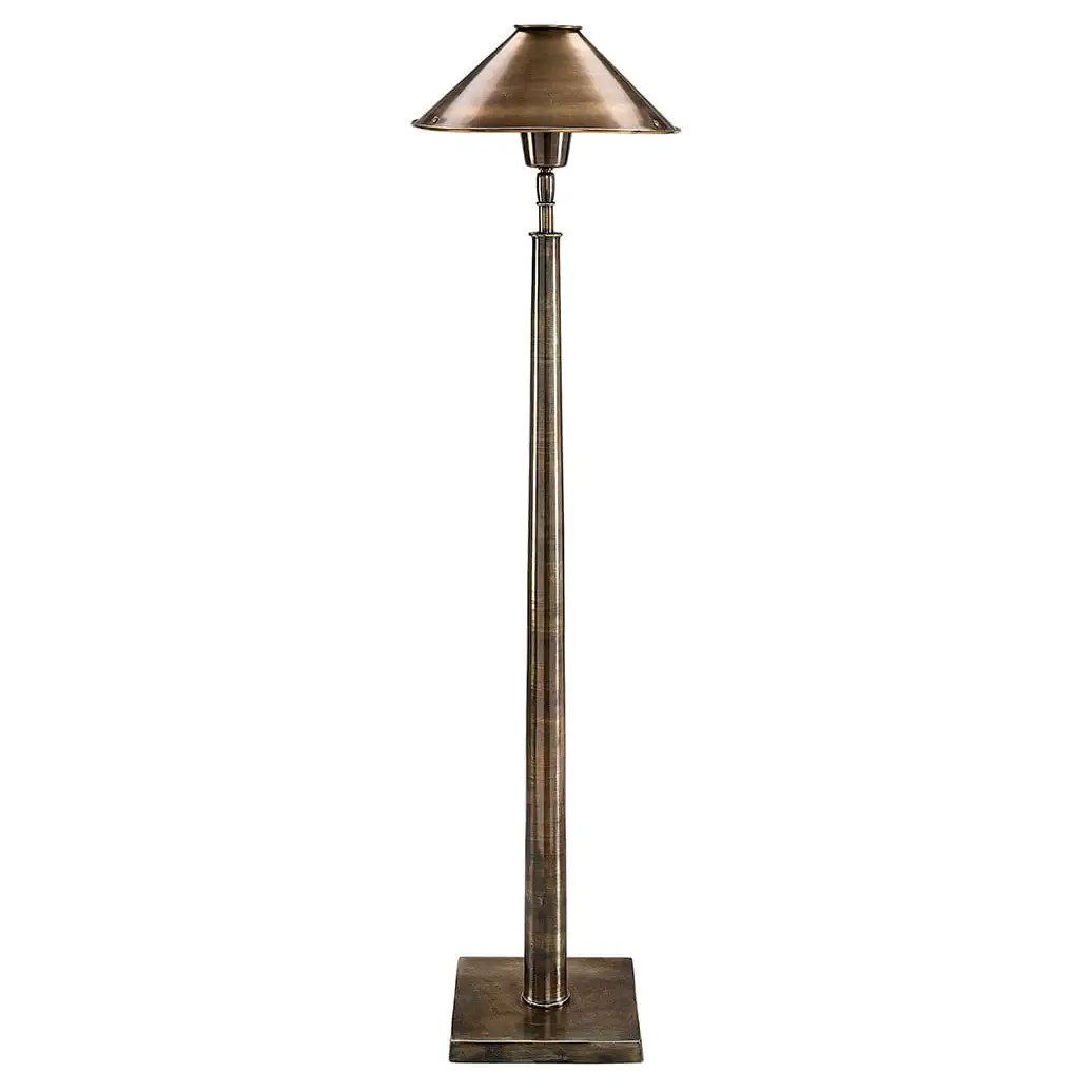 Positano Bordlampe Brass Antique Artwood