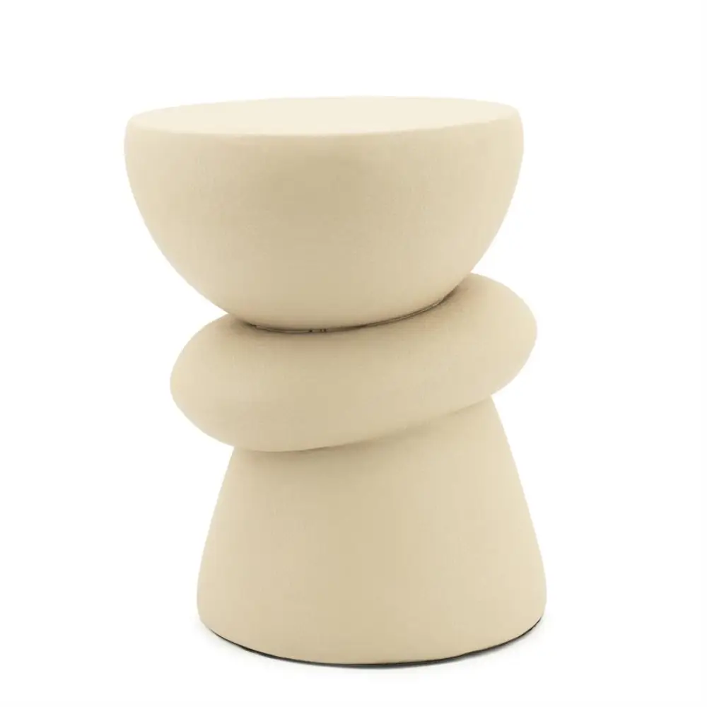 By-Boo, Kerun  sidebord- beige 35x35x47 cm