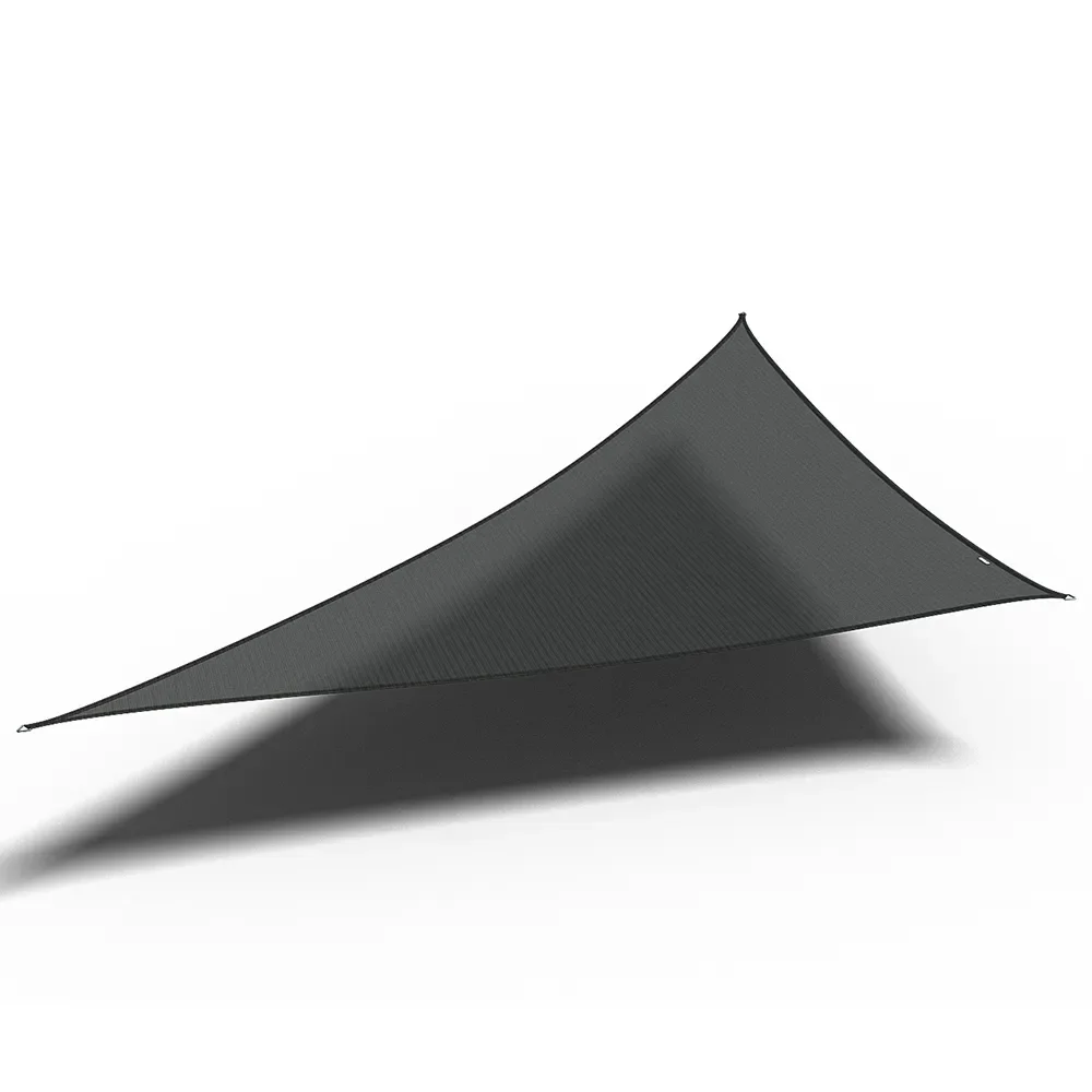 Platinum Sun & Shade, Coolfit solsejl, trekantet, 90°, 400 x 570 cm, sort