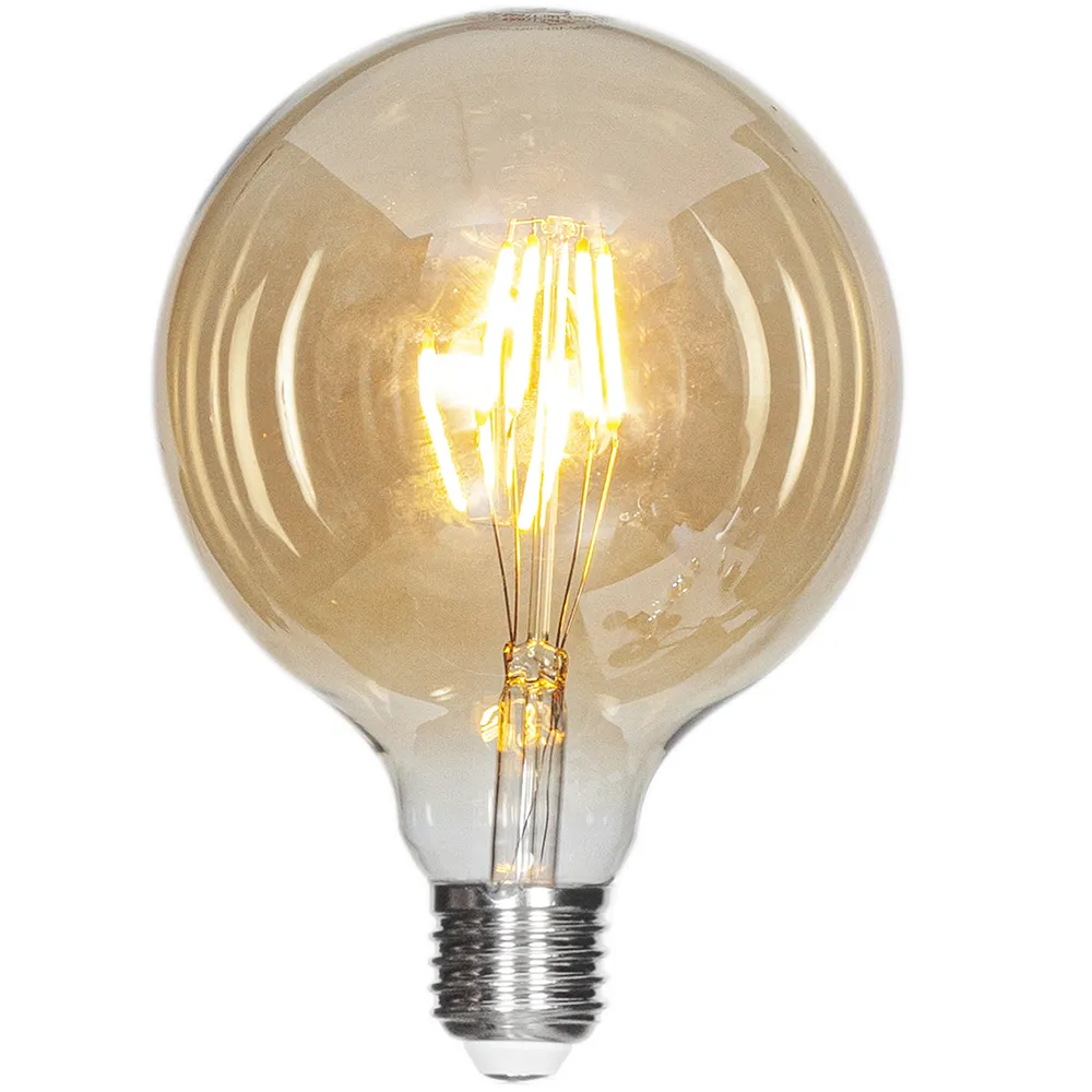 by Rydéns Filament lyskilde LED dæmpbar globe E27 4W Ø125mm Amber