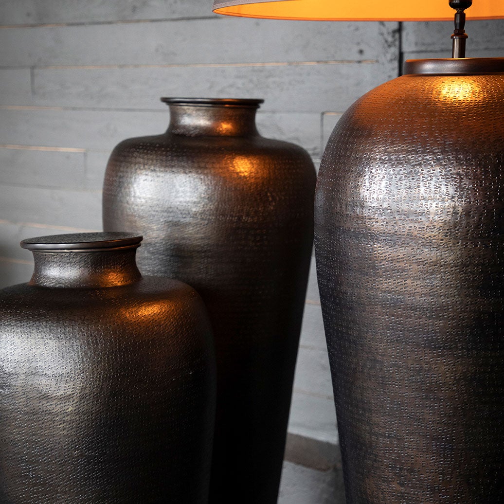 Florence Urne Lille Antique Bronze Artwood