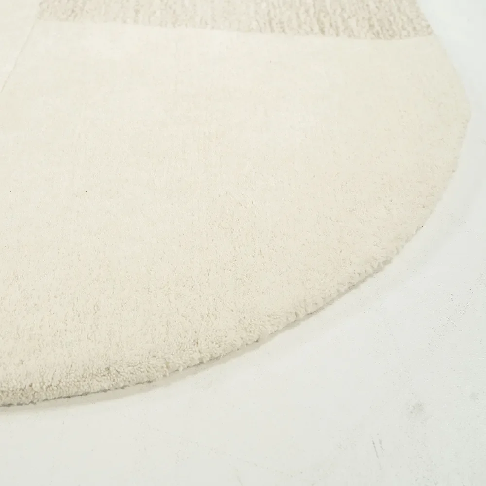 Uldtæppe Contour Off-White 290x190 cm