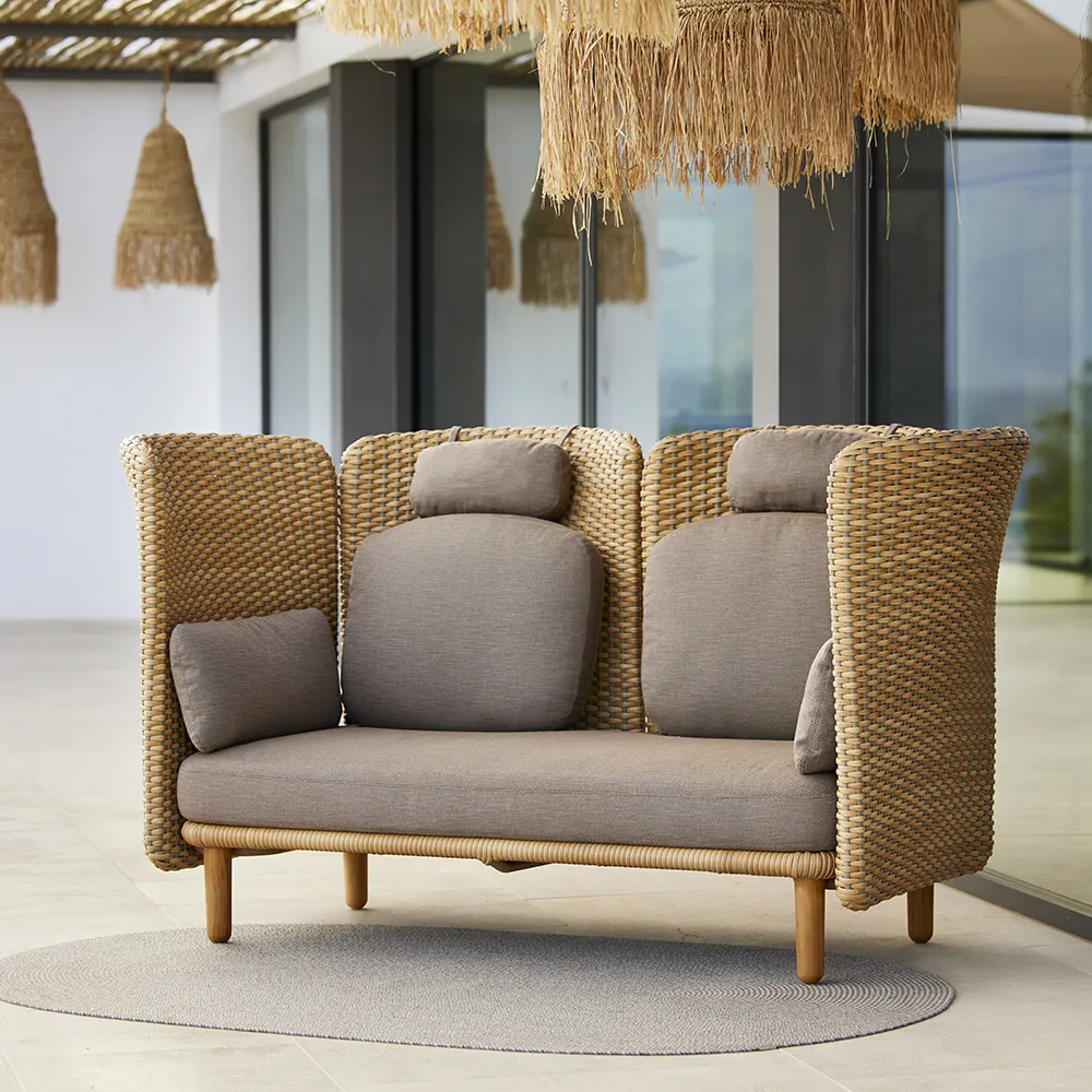 Arch 2-personers sofa med høj arm/ryglæn