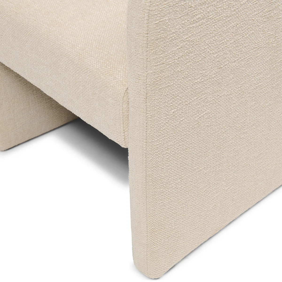 Spisebordsstol Napoli Beige med armlæn