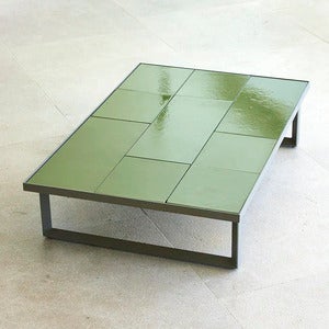 Sofabord i glasur 120x70 cm