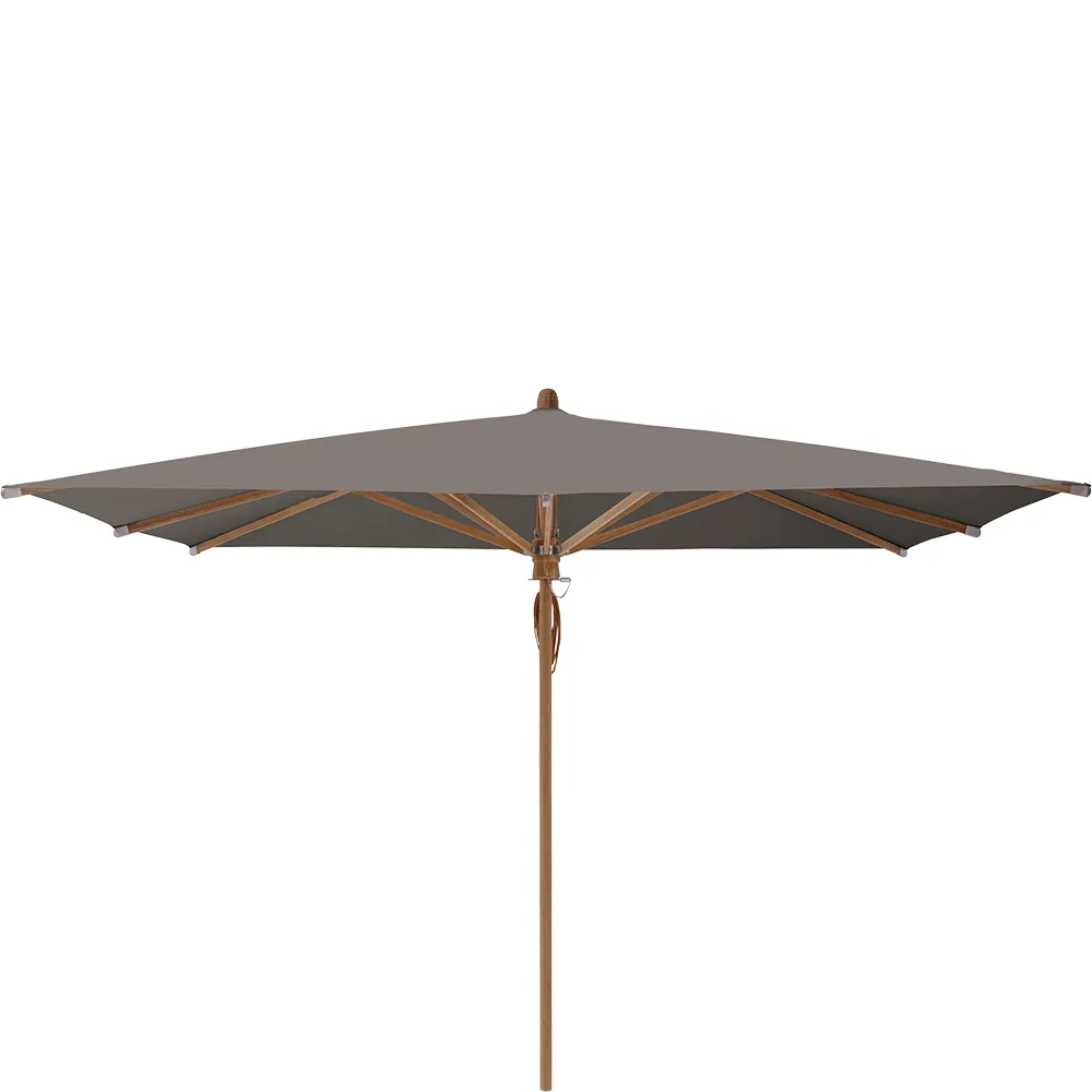 Glatz Teakwood parasoll 330×330 cm Kat.5 806 Forge