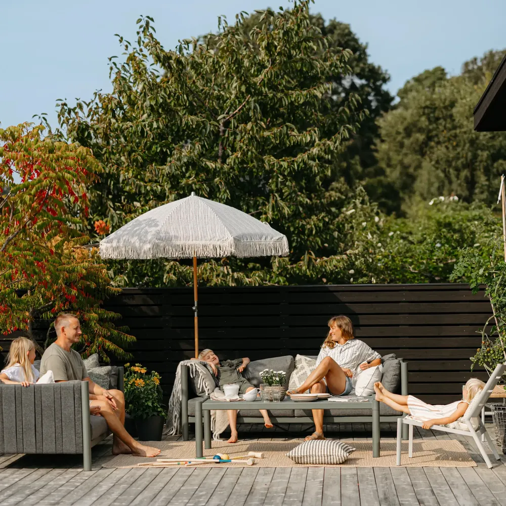 Brad Sofa Charcoal Grey/Nordic Green