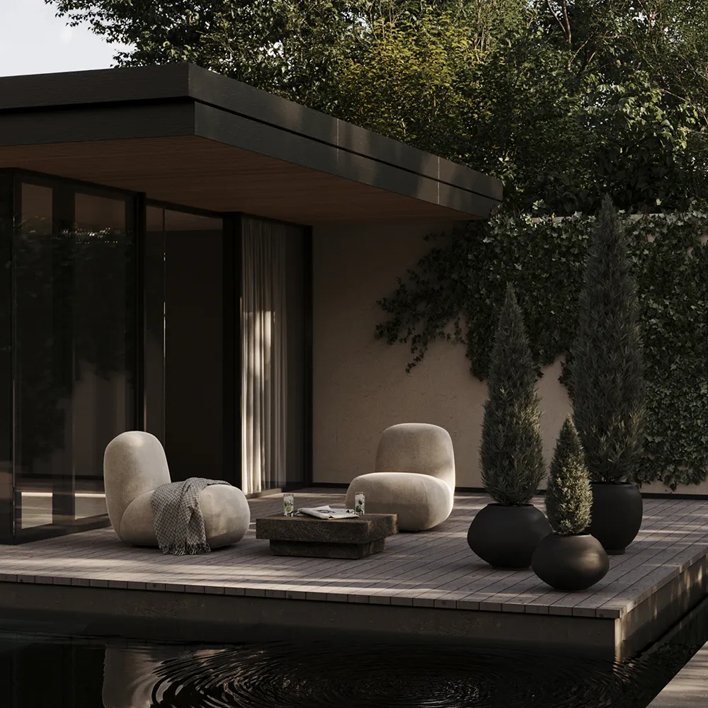 Sunao krukke Fat Hexa - Black