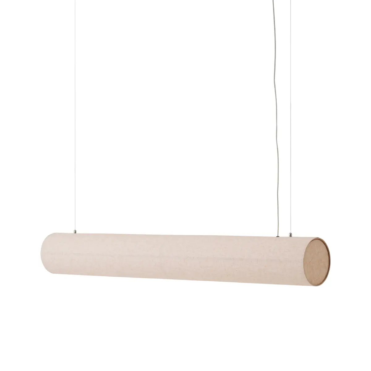 Hashira Lineær Loftlampe Hør Rå