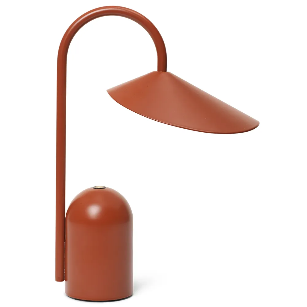 Ferm Living, Arum Transportabel lampe Oxide Red