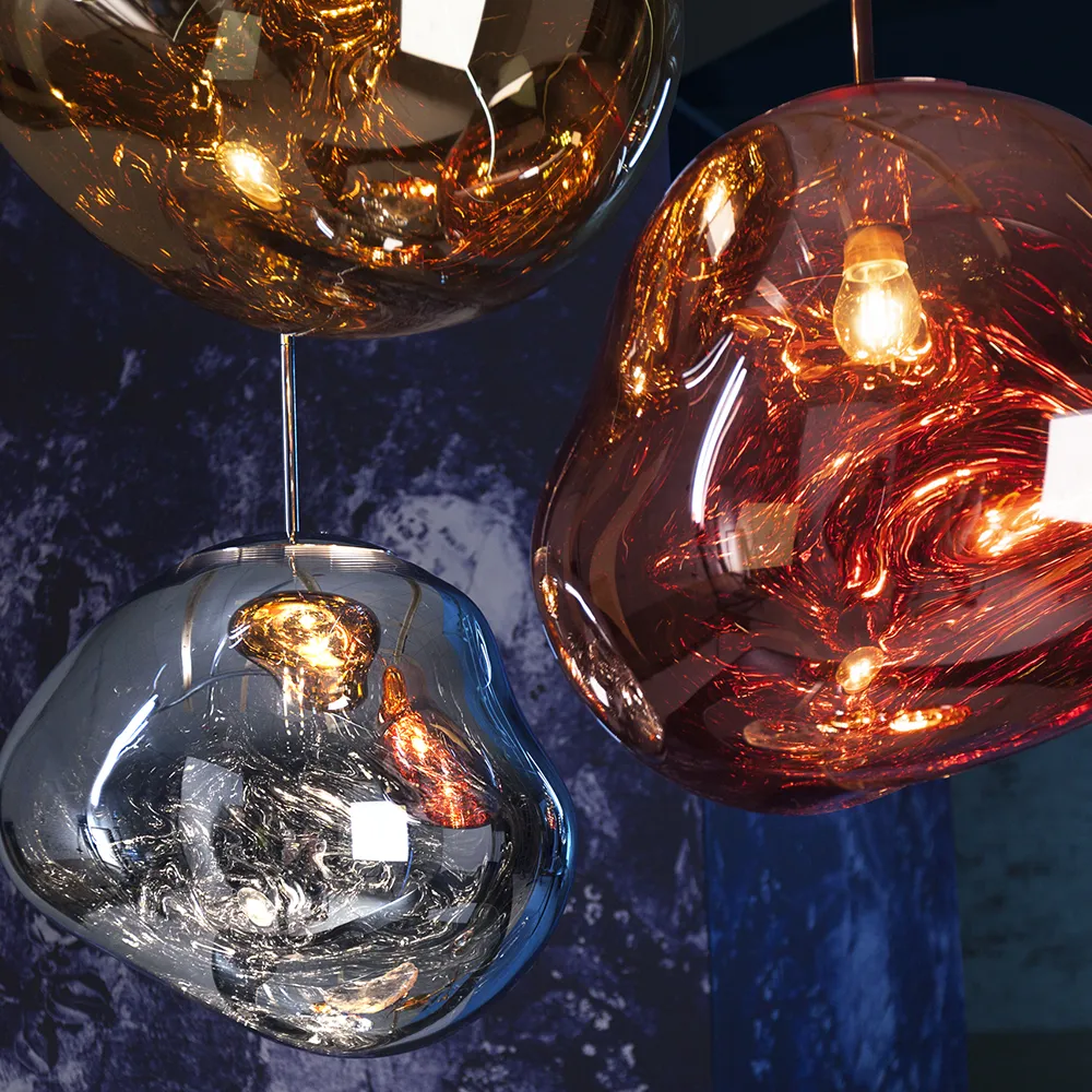 Melt Pendant Gold LED