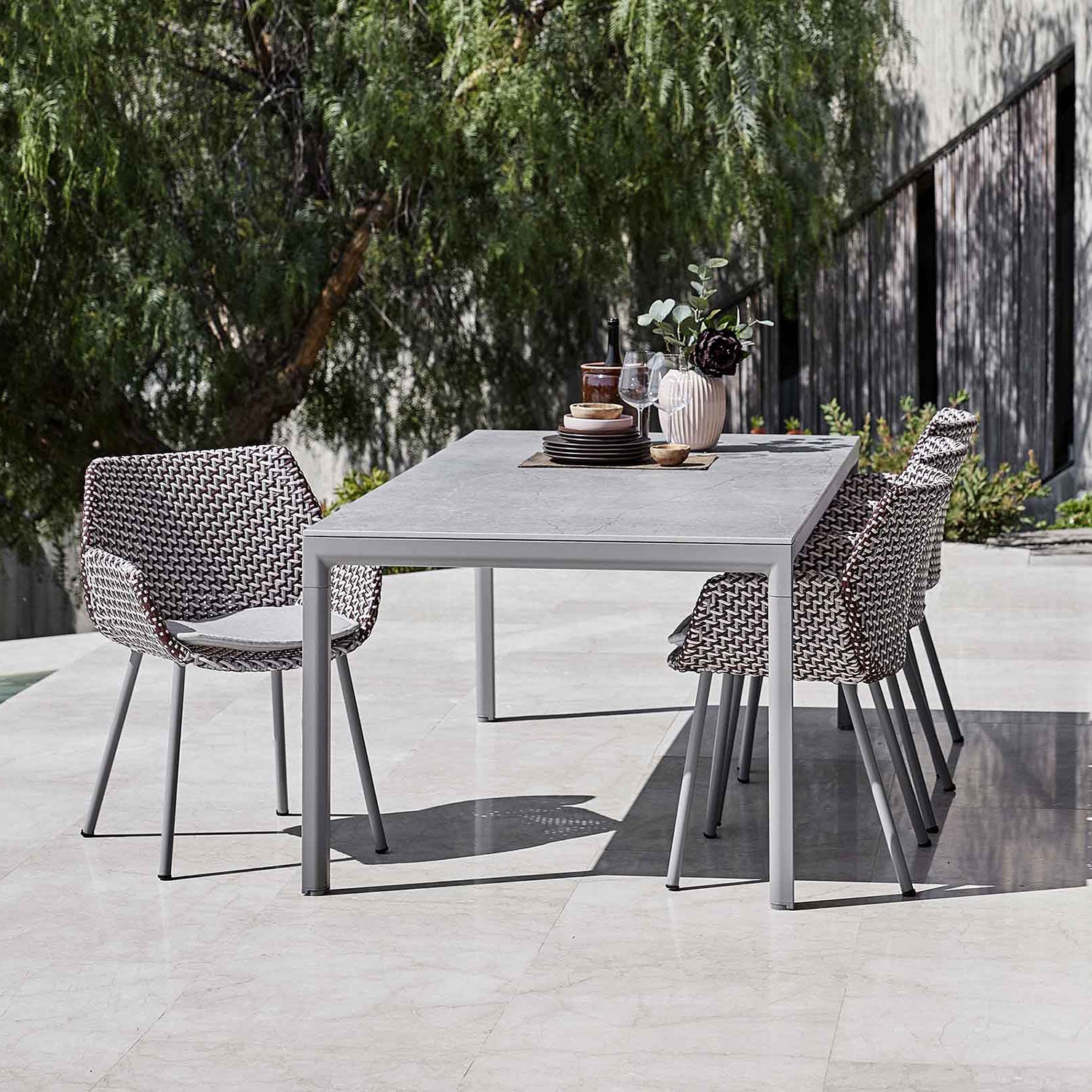 Drop-spisebord 100x200-320 cm 