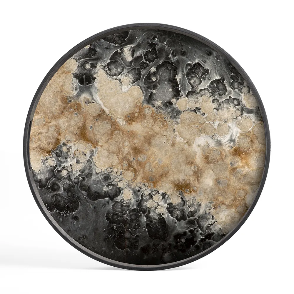 Ethnicraft, Organic Bakke Ø48 cm Black