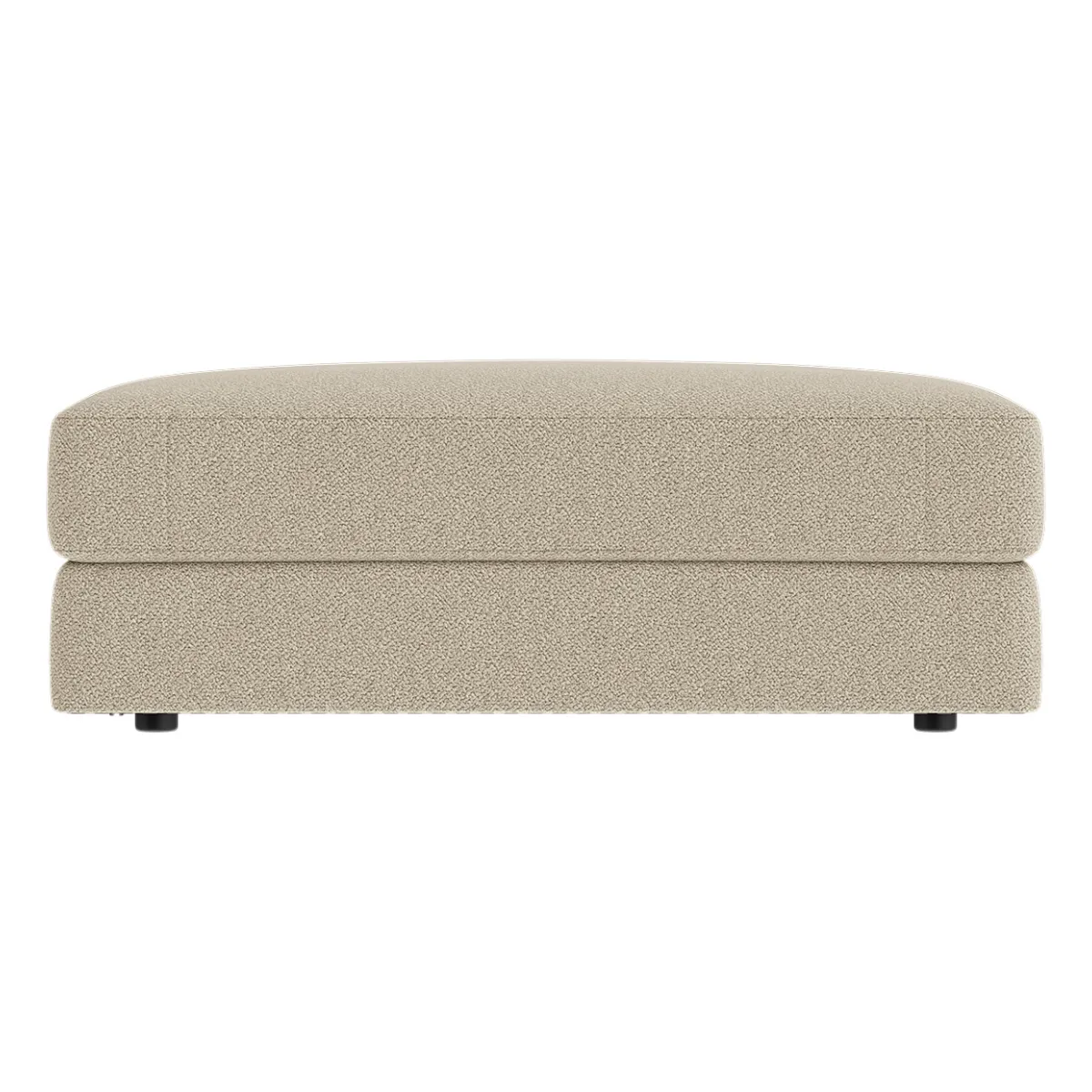 Reno fodskammel 112x112 cm Rhyme beige
