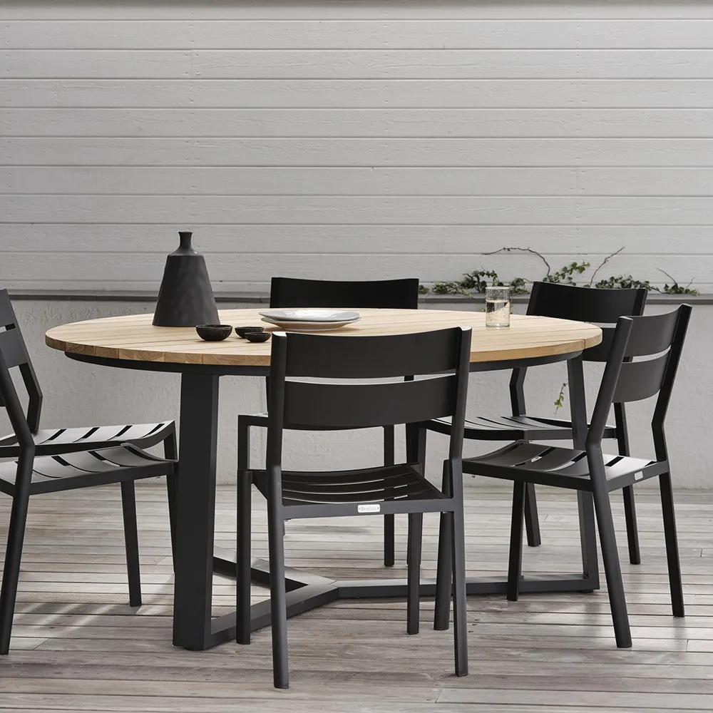 Delia Spisebordsstol Sort Brafab