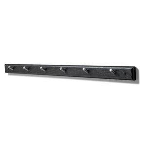 Meja Knagerække 80 cm sortbejdset eg