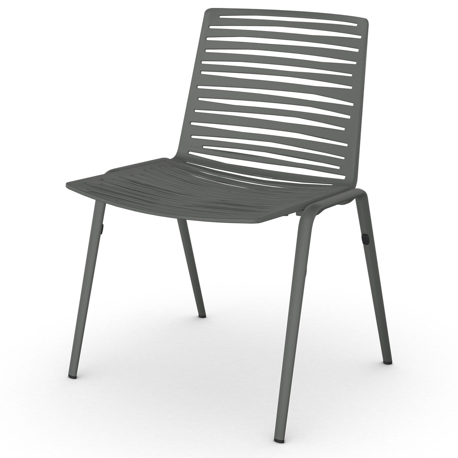 Fast, Zebra stol Metallic Grey