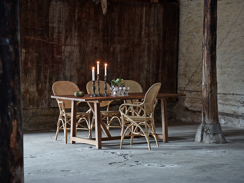 Rossini rattanstol Natur